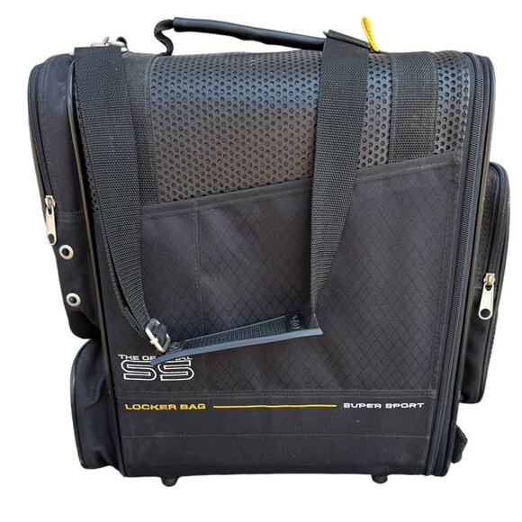 🎒 OGIO SS Black Locker Bag Travel Gym Duffel Carry-On Tote Shoulder Strap Shelf - Picture 1 of 5